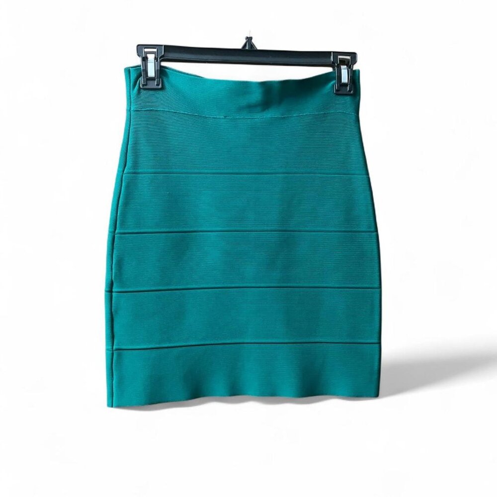 BCBG Teal pencil skirt